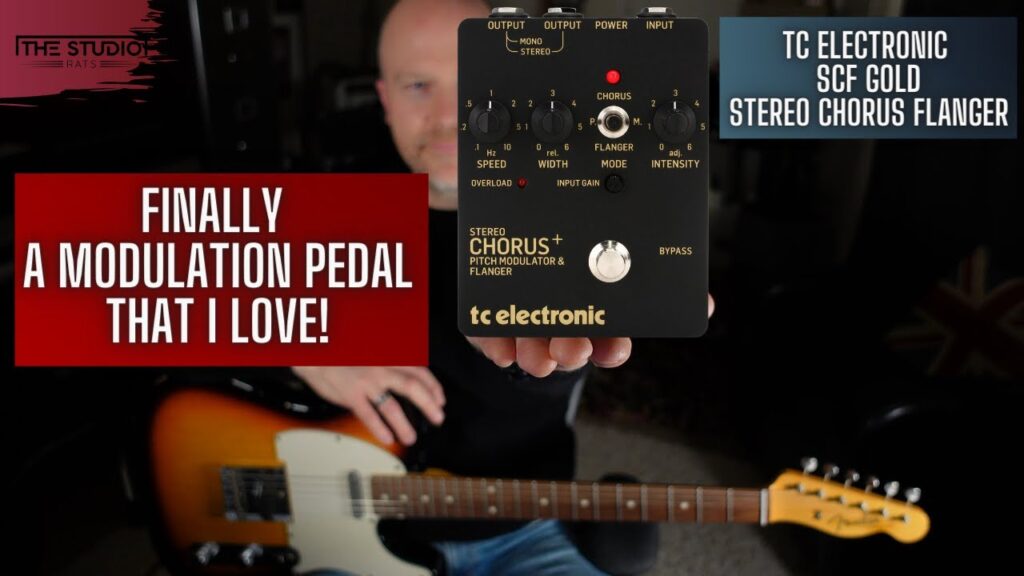 Video – Finally A Chorus Pedal I Want On My Board – TC Electronic SCF GOLD!