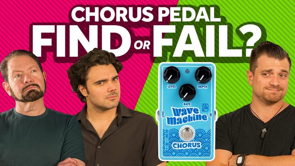 Video – Cheap Chorus Pedal- Caline Wave Machine Chorus Review