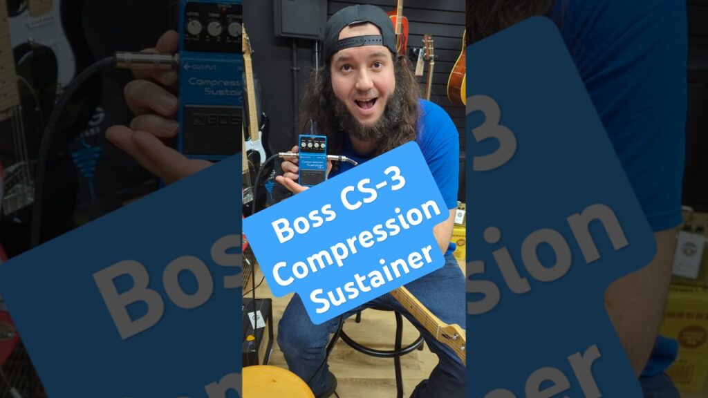 Video – Boss CS-3 Compression Sustainer #guitar #music #bosspedals #roland #musicstore #guitarshop #love
