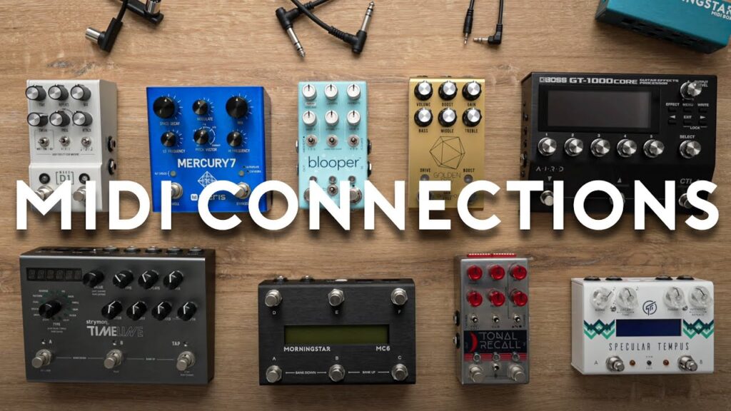 Video – Setting Up a MIDI Pedalboard – MIDI Connections Explained