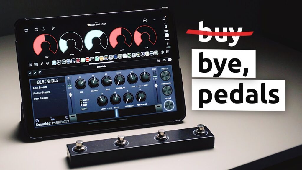 Video – Why I replaced my pedalboard with an iPad