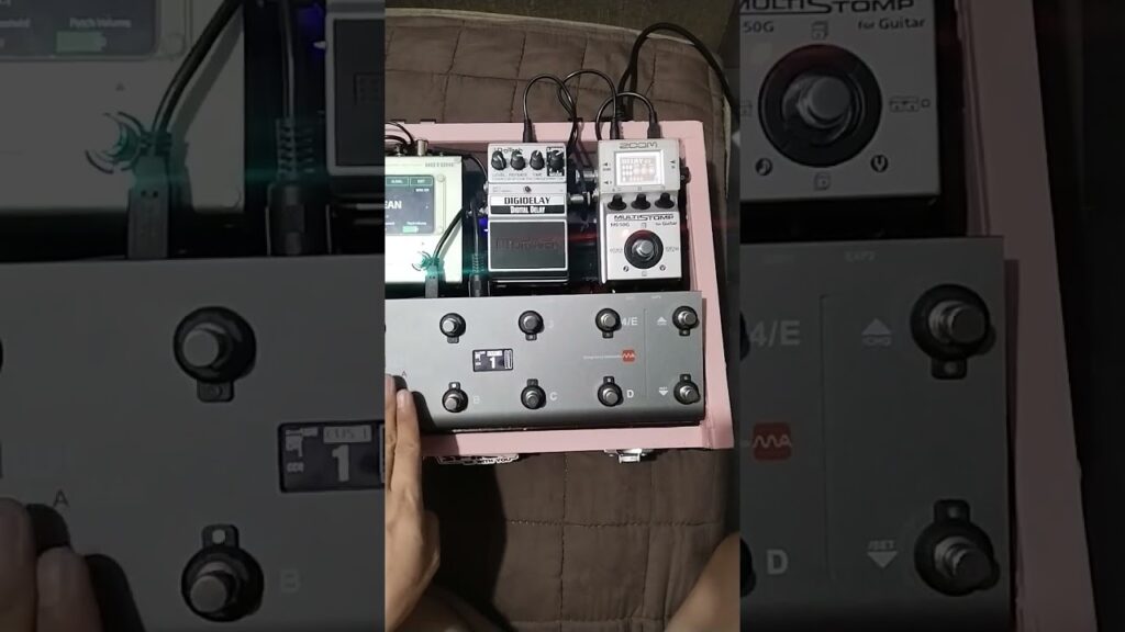 Video – Zoom MS50G midi controller #midicontroller #zoom # #midicommander #meloaudio #ms50g #midigear #midi