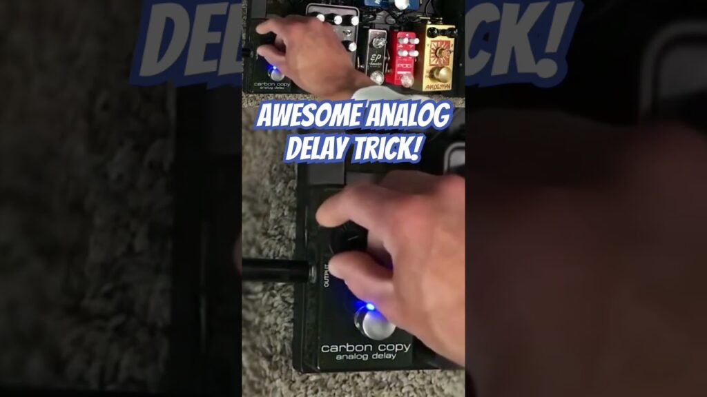 Just Video – MXR Carbon Copy Analog Delay – #guitartutorial  #guitar #effects