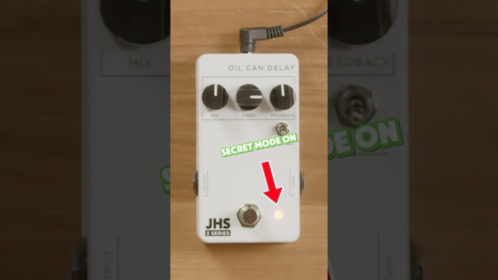 Just Video – The JHS Oil Can Delay Pedal 🔥