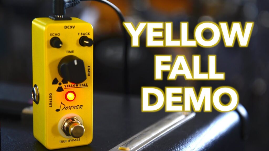 Just Video – Donner Yellow Fall Delay Pedal Demo