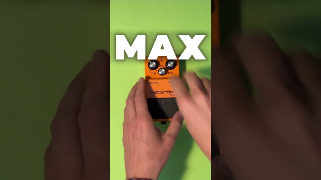 Just Video – 3 Levels of Boss DS-1 Distortion