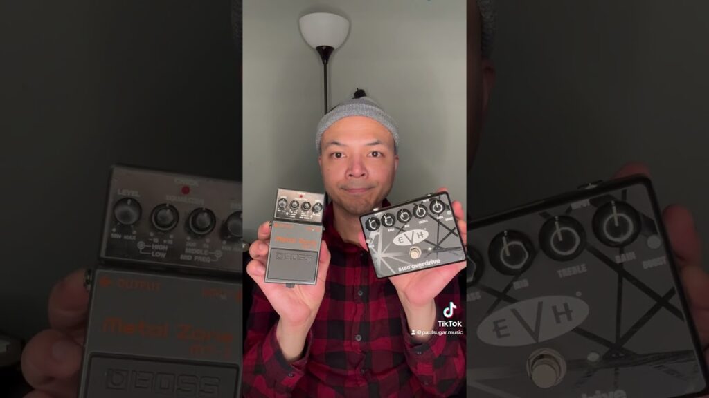 Just Video – Metal Zone vs MXR EVH 5150 Overdrive #guitarpedals