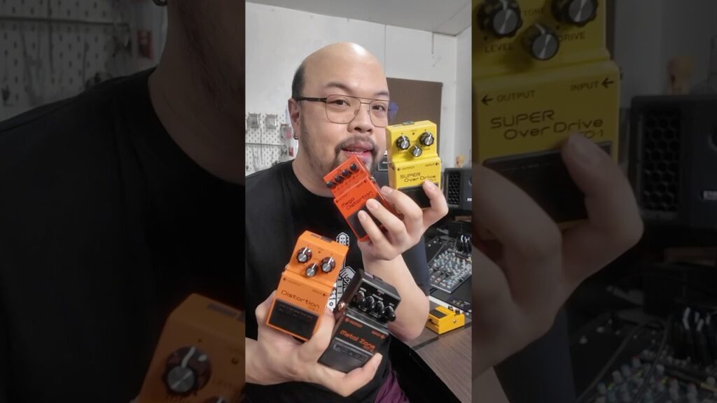 Just Video – เสียงแตกสีต่างๆของ Boss #guitar #pedal #effectpedal #overdrive #distortion