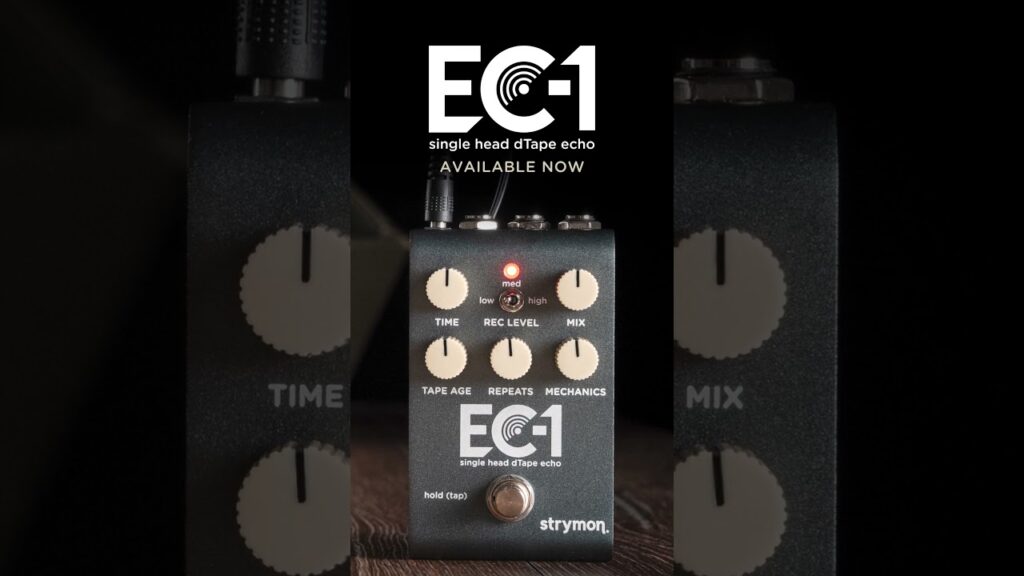 Just Video – Introducing EC-1 single head dTape Echo 🎛️⚡️