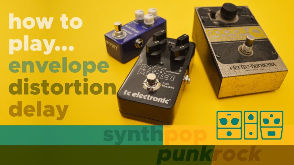 Just Video – How to play with envelope filter, distortion and delay pedals | Playing Pedals
