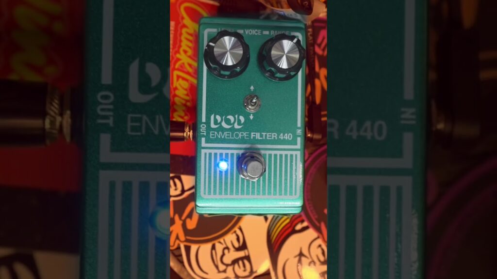 Just Video – DOD Envelope Filter 440 #digitech #guitarpedals #pedalboard #guitarfx