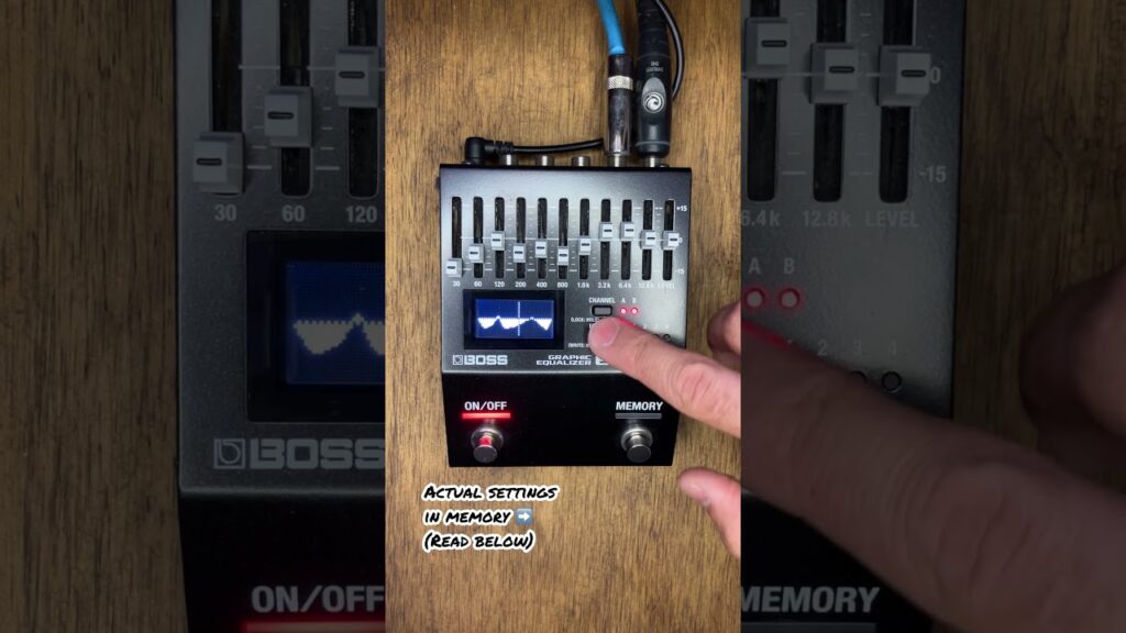 Just Video – Metallica, Megadeth, Anthrax and Slayer tones with the Boss EQ-200 pedal
