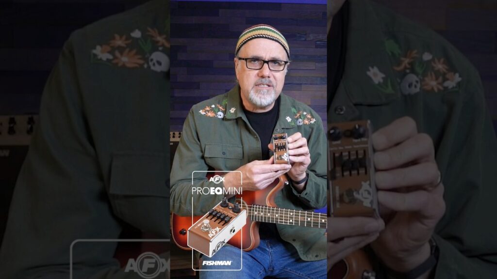 Just Video – The Pro EQ Mini Acoustic effects pedal has the clouds running! #guitarpedals #effects #fishman