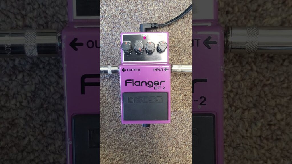 Just Video – Maniac Mark’s 30th Auction – Lot 36 – Boss Flanger BF-2 Guitar Pedal