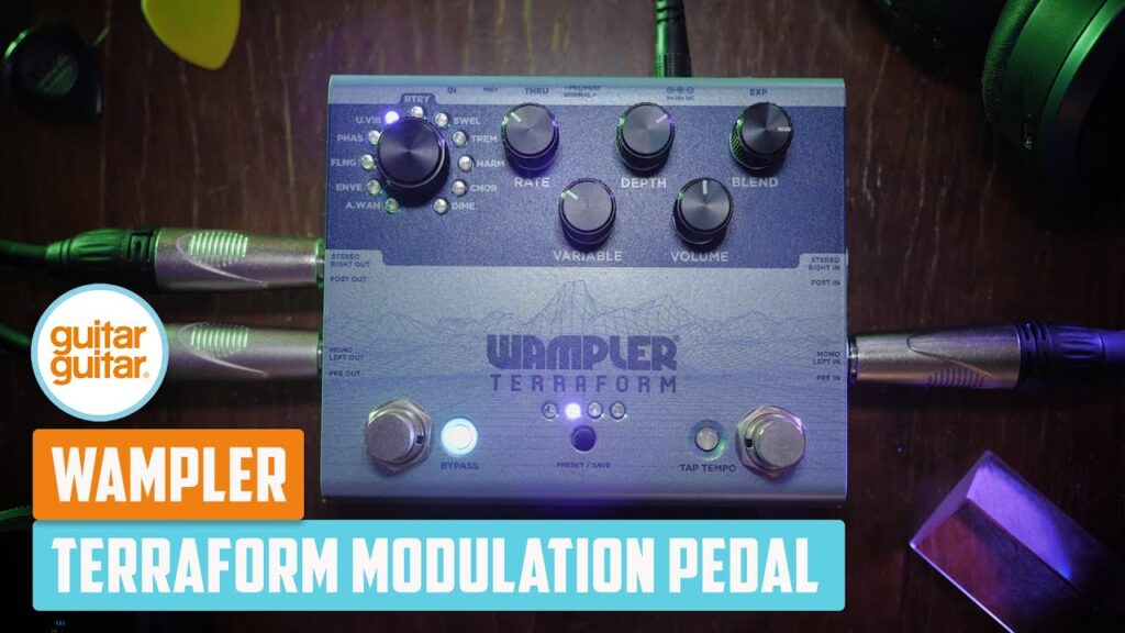 Just Video – Wampler Terraform Modulation Multi-effects Pedal Demo | SOUND BITES