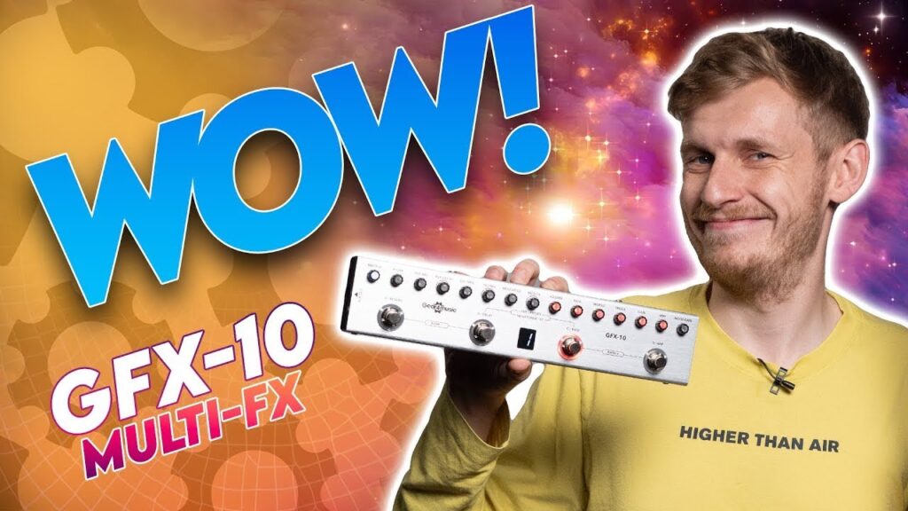 Just Video – Guitar Multi Effects Pedal by Gear4music – All Your Tones in One Box!