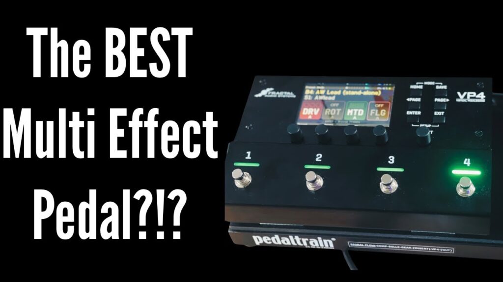 Just Video – The Best Multi Effects Pedal!?!  Fractal VP4 Entering the Tournament!