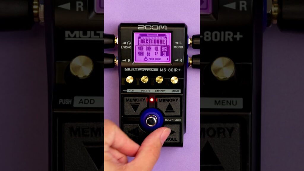 Just Video – 23 Amp Models in One Pedal — Including the Recti Dual!