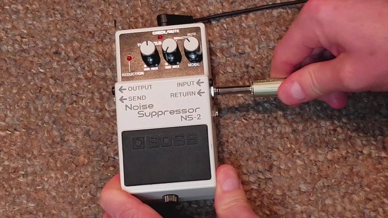 Just Video – How To Use The Boss NS-2 Noise Suppressor Pedal More Effectively