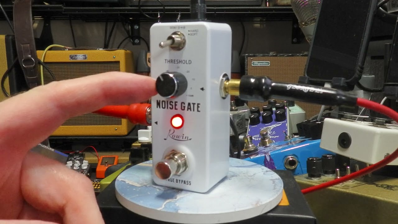 Just Video – Rowin Noise Gate guitar effects pedal noise suppressor