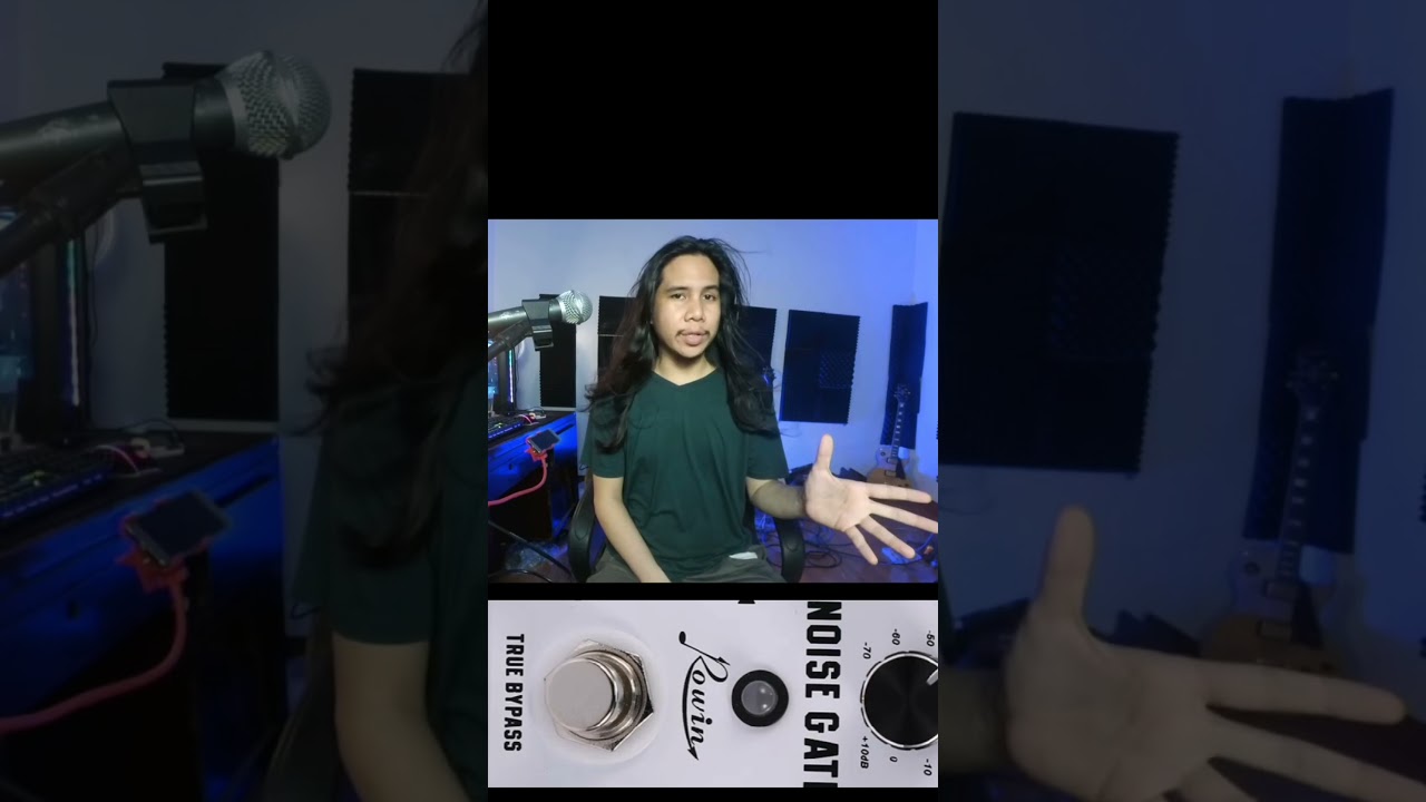 Just Video – #Rowin Noise Gate pedal quick review!#productreview #metal #funny