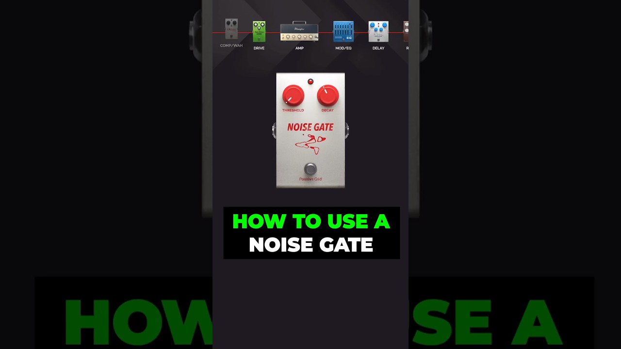 Just Video – How to Use a Noise Gate for Guitar