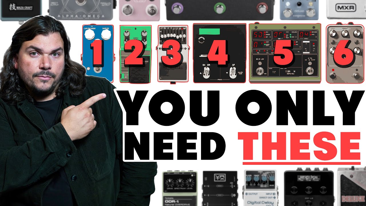 Just Volume Pedals – I’ve owned 500+ pedals. Here are the only 6 you actually need.