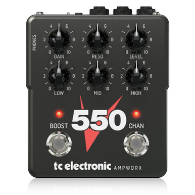 TC Electronic AmpWorx High-Gain Series V550 Preamp Pedal