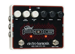 Electro Harmonix Soul POG Overdrive and Octave Pedal