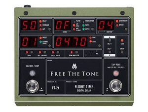 Free The Tone FT-2Y Flight Time Digital Delay Pedal