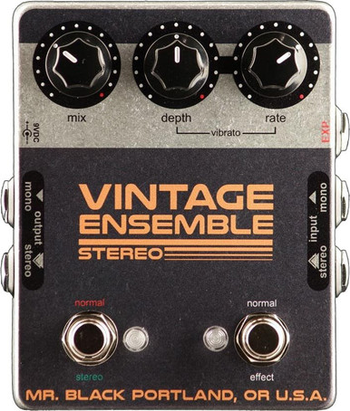 Mr. Black Stereo Vintage Ensemble Chorus Pedal