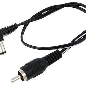 Cioks 1030 Type 1 Centre Negative 5.5/2.1mm 30cm Flex DC Plug