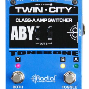 Radial Engineering Bones Twin City Buffered ABY Pedal