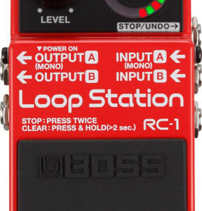 BOSS RC-1 Compact Loop Station Looper Pedal