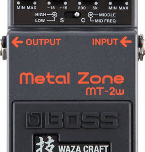 Boss MT-2W Metal Zone Waza Craft Distortion Pedal