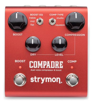 Strymon Compadre Dual Voice Compressor and Boost Pedal