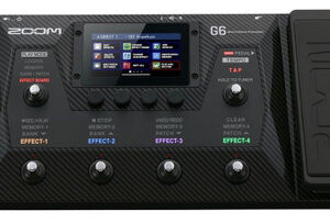 Zoom G6 Multi Effects Processor Pedal