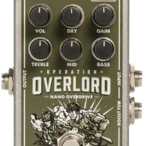 Electro Harmonix Nano Operation Overlord Allied Overdrive Pedal