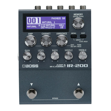Boss IR-200 Amp & IR Cabinet Sim Pedal
