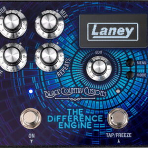 Black Country Customs by Laney The Difference Engine Stereo Delay Pedal