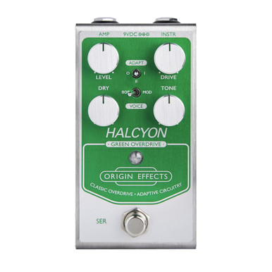 Origin Effects Halcyon Green Overdrive Pedal