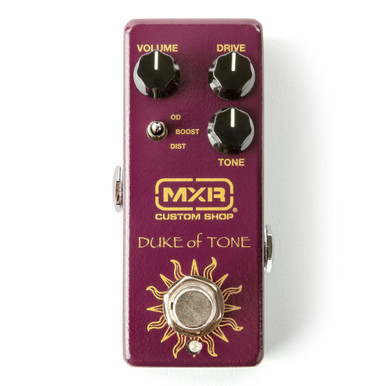 MXR Custom Shop Duke of Tone Overdrive Pedal
