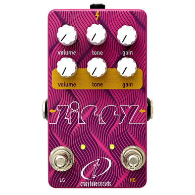 Crazy Tube Circuits Ziggy V2 Dual Overdrive & Distortion Pedal