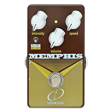 Crazy Tube Circuits Memphis Real Pitch-Shifting Vibrato Pedal