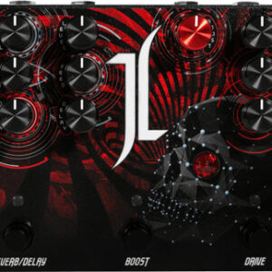 AllPedal Devils Triad Jeff Loomis Signature Distortion Boost Delay Reverb Pedal