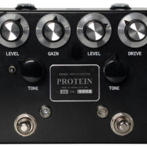 Browne Amplification The Protein V4 Dual Overdrive Pedal in Black