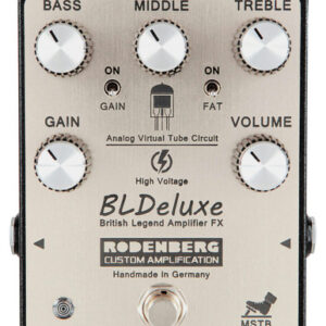 Rodenberg BLDeluxe British Legend Deluxe Amplifier Overdrive Pedal