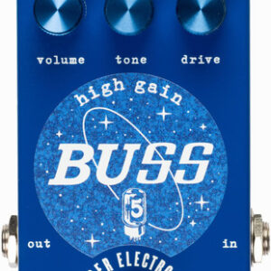 Barber Electronics Five Watt World BUSS High-Gain Drive Pedal in Blue