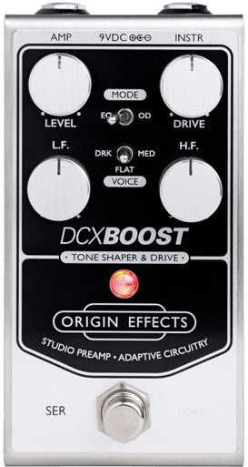 Origin Effects DCX Boost Studio Preamp Pedal