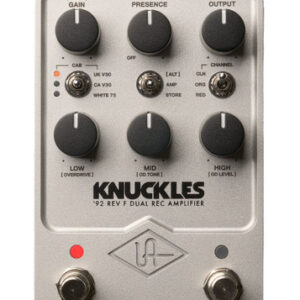 Universal Audio UAFX Knuckles '92 Dual Rec Amplifier Pedal